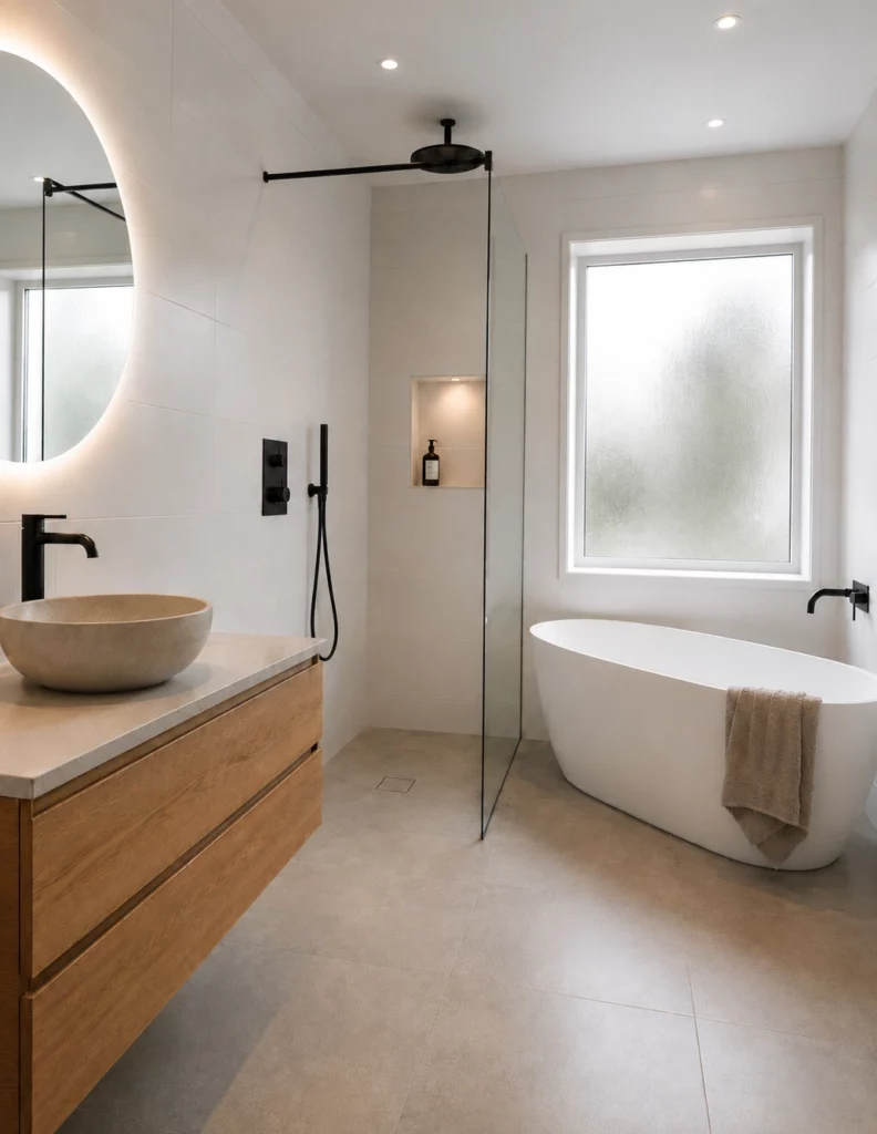 Badrum i danderyd renoverat av Renovera Nu
